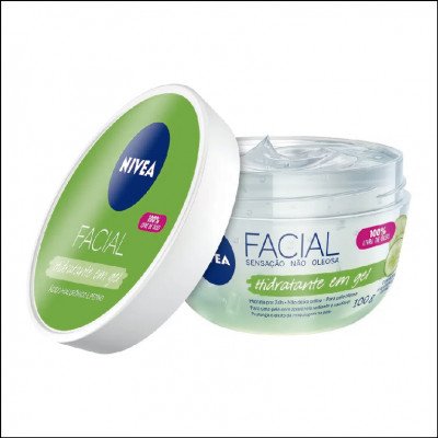 Hidratante Facial em Gel Nivea Fresh Com Ácido Hialurônico e Pepino