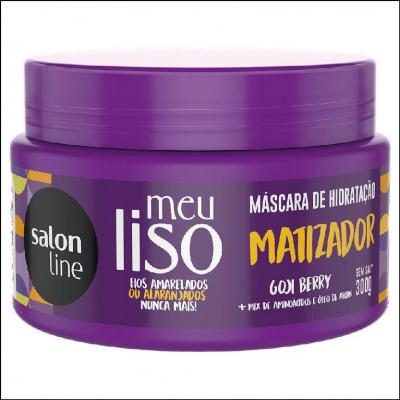 Máscara de Hidratação Matizadora Salon Line Meu Liso