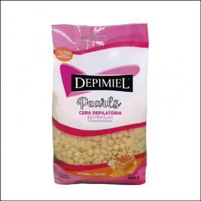 Cera em Perolas Depimiel Natural Com Mel 500g