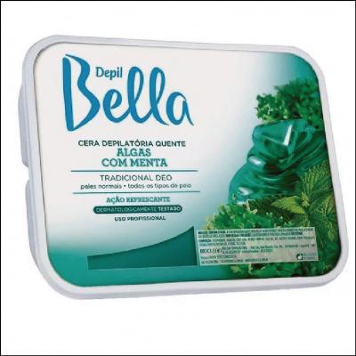 Cera Quente em Barra Depil Bella Algas com Menta  500G