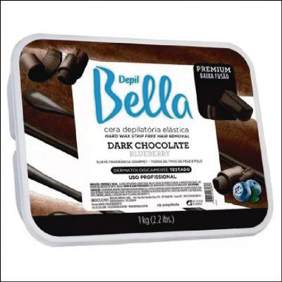 Cera Depilatória Elástica Dark Chocolate Blueberry  1KG