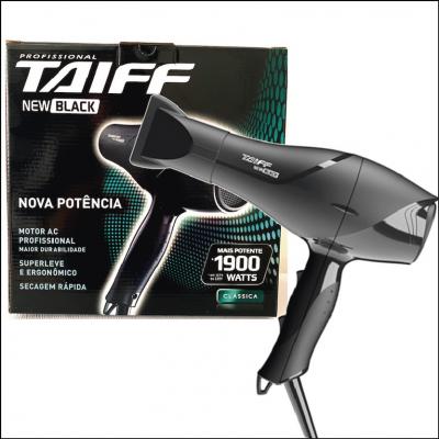 Secador Profissional De Cabelo Taiff New Black 1900 Watts