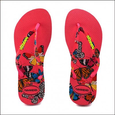Chinelo Feminino Havaianas Slim Sensation Rosa Porcelana