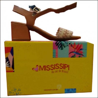 Sandália Feminina Mississipi de Salto Médio