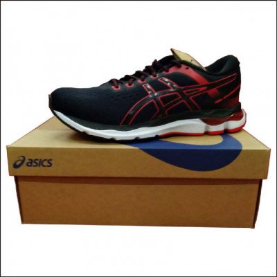 Tênis Asics Gel Shogun 2 Masculino Preto e Vermelho