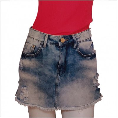 Saia Jeans Lunender