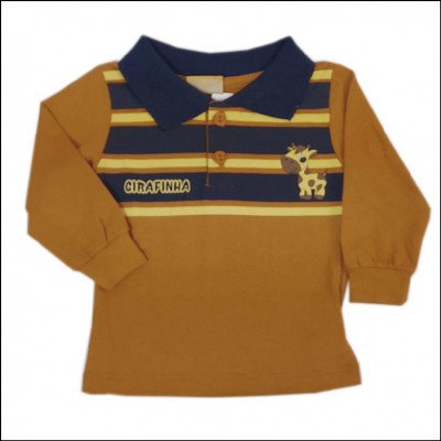 Camiseta Polo Rolu Masculina