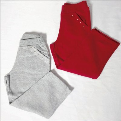 Calça Moletom Rolu 1 ao 3 Feminina