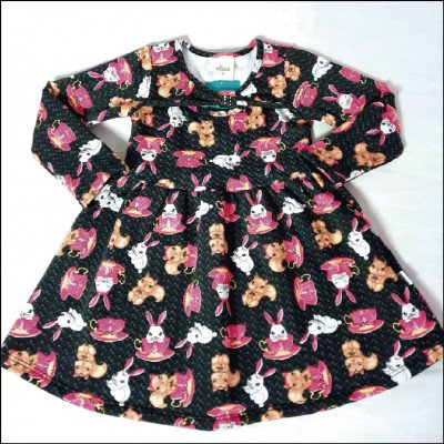 Vestido 1 ao 3 Manga Longa Elian