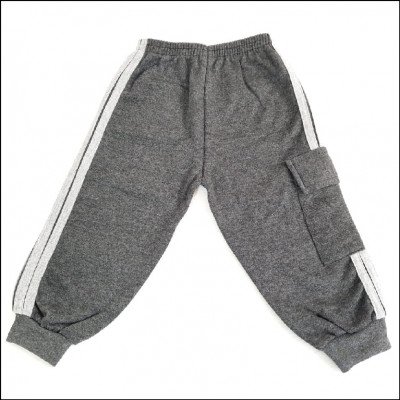 Calça 1 ao 3 Masculino Moletom  Pituki