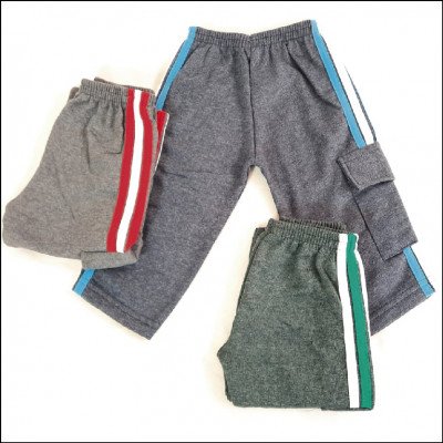 Calça 1 ao 3 Masculino Moletom  Pituki - imagem 1