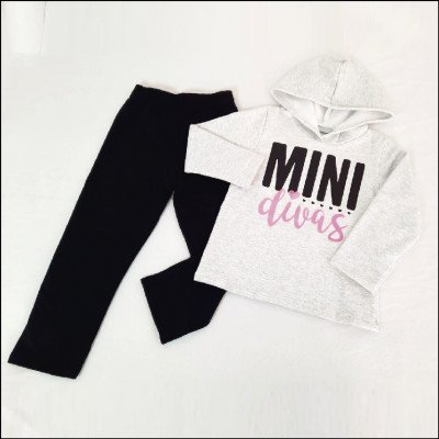 Conjunto Feminino 1 ao 3 Com Capuz Rovitex