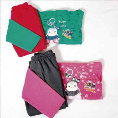 Conjunto Moletom Feminino Elian 1 ao 3 - imagem 1