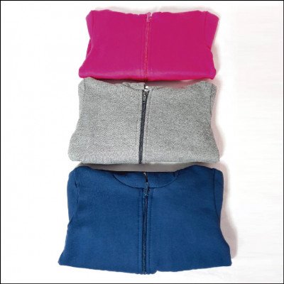 Jaqueta 1 ao 3 Moletom Feminino Kamylus - imagem 1