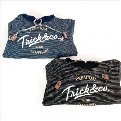 Conjunto Blusão com Capuz 1 ao 3 Masculino Rovitex - imagem 1