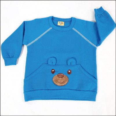 Blusa Moletom Sem Toca Sem Ziper 1 ao 3 Masculino Rolu