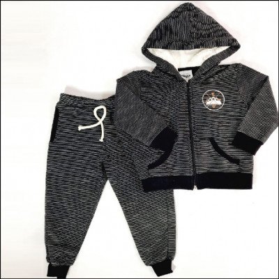 Conjunto Jaqueta com Capuz 1 ao 3 Masculino Rovitex