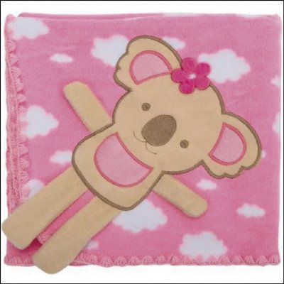 Cobertor Babyjoy Bordado Feminino - imagem 1