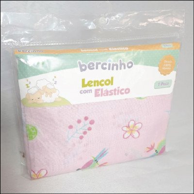 Lençol Bebê Berço Americano Estampado - imagem 2