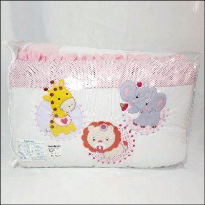 Kit Berço Bordado Surukinha Light 9 Peças - imagem 1