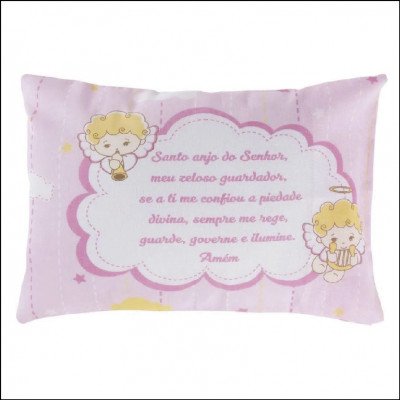 Fronha Estampada Anjo da Guarda