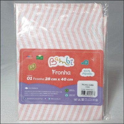 Fronha Bambi Estampada