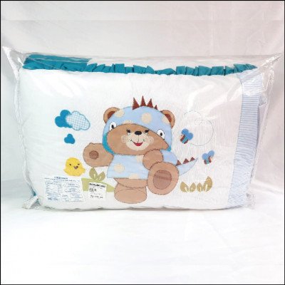 Kit Berço Masculino Bordado Surukinha Light 9 Peças