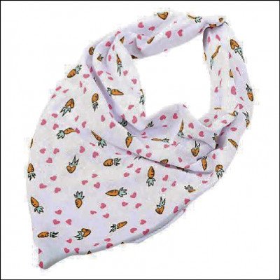 Babador Bandana Bambi Malha Estampada