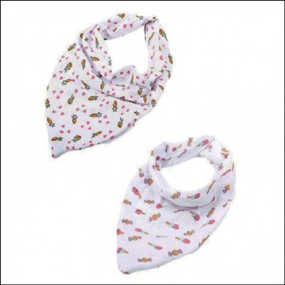 Babador Bandana Bambi Malha Estampada - imagem 1