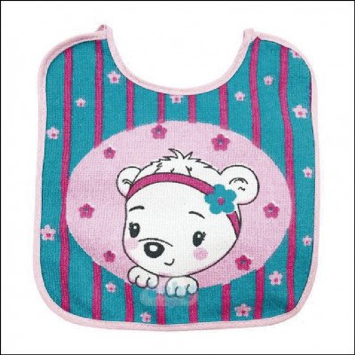 Babador Com Forro Kit 3 Unidades Feminino Incomfral