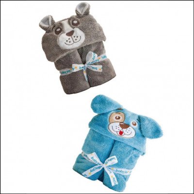 Manta Com Capuz Bichinho Masculino Incomfral - imagem 1