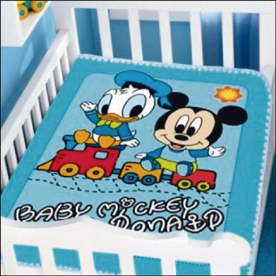 Cobertor Bebê Masculino Jolitex Disney - imagem 3
