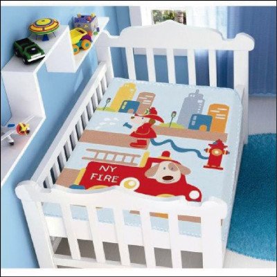 Cobertor Bebê Masculino Jolitex Raschel