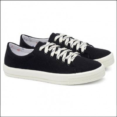 Tênis Byara Lona Preto