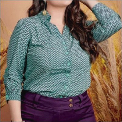 Camisa Manga 3/4 Plus Size