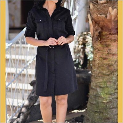 Vestido Camise Manga Longa