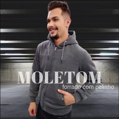 Moletom Forrado com Pelinho