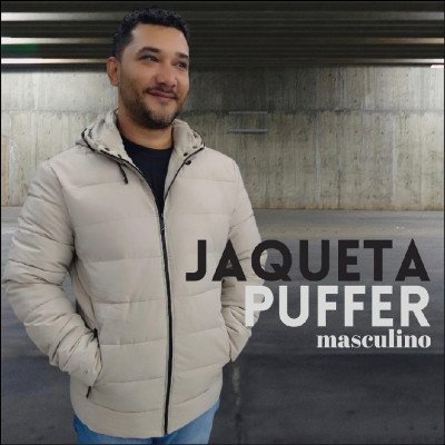 Jaqueta Puffer Masculina