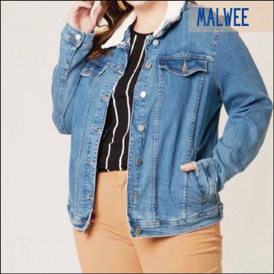 Jaqueta Jeans Plus Size