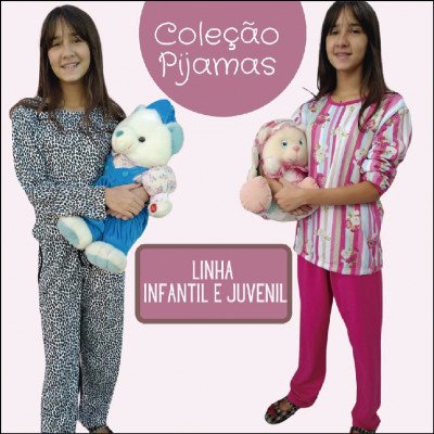 Pijama Linha Infantil e Juvenil