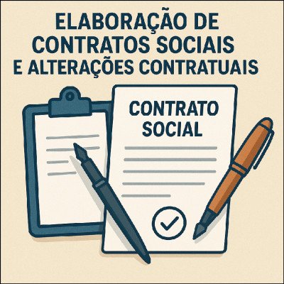 Elaboração de contratos Sociais e Alterações Contratuais