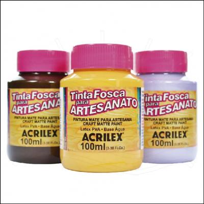Tinta Fosca para Artesanato Acrilex - imagem 2