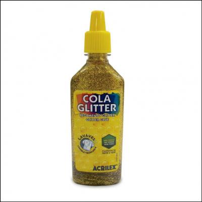 Cola Glitter Dourado Acrilex