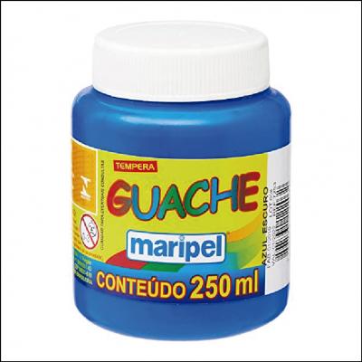 Tinta Guache Azul 250 ml Maripel