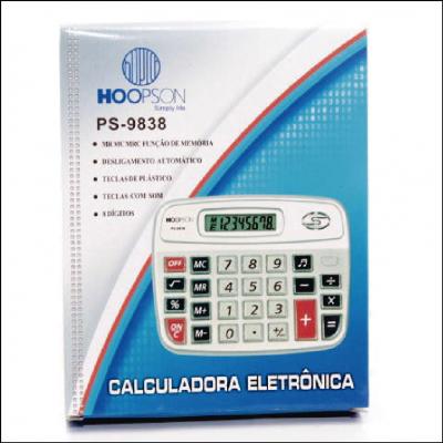 Calculadora Eletrônica  Hoopson PS 9838