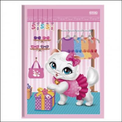 Caderno Brochura Capa Dura Sissi