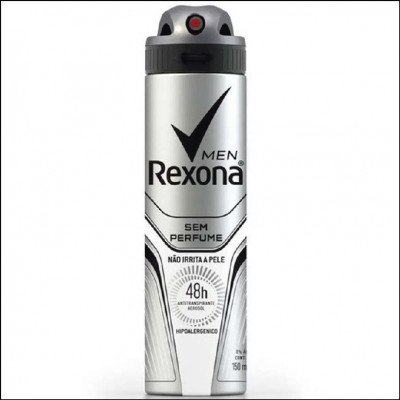 Desodorante Aerosol Rexona Sem perfume Masculino