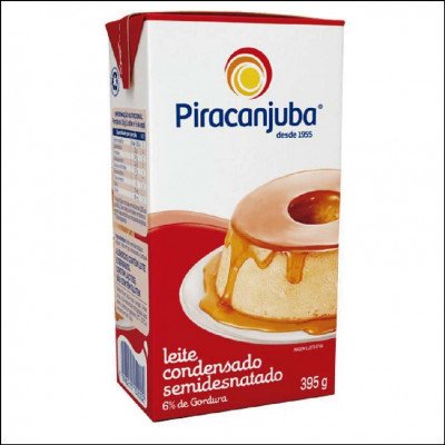 Leite condensado Piracanjuba