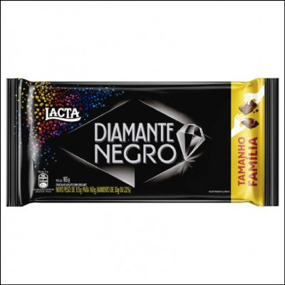 Chocolate ao Leite Diamante Negro Lacta
