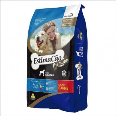 Ração Premium Estimacão Sabor Carne